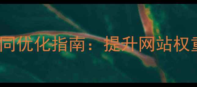 图片 ICP备案与百度SEO协同优化指南：提升网站权重与流量双增长策略2