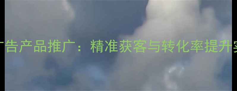 图片 SEO优化广告产品推广：精准获客与转化率提升实战指南2