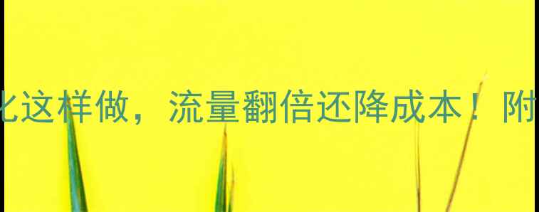 图片 ✅网站优化这样做，流量翻倍还降成本！附实战案例2