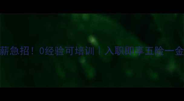 图片 ✨广元网络优化高薪急招！0经验可培训｜入职即享五险一金｜发展空间无限🌟