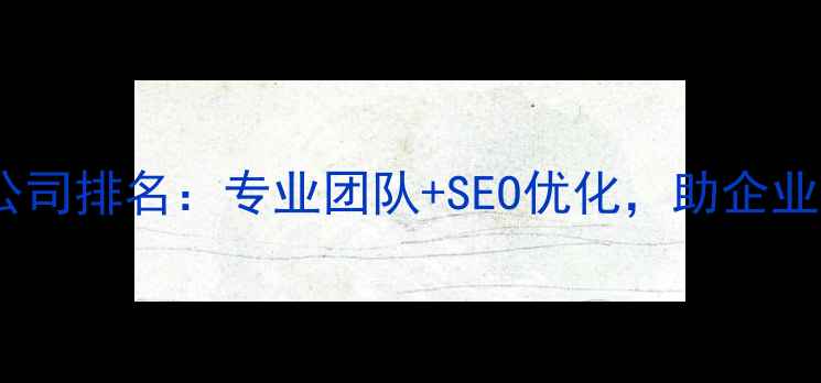 图片 上海网站建设公司排名：专业团队+SEO优化，助企业抢占流量高地1