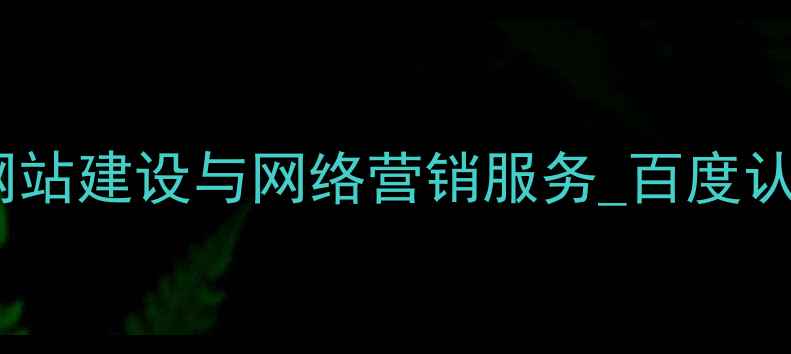 图片 东莞专业SEO优化公司_一站式网站建设与网络营销服务_百度认证排名前三的数字营销服务商2