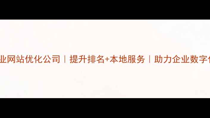图片 丽水专业网站优化公司｜提升排名+本地服务｜助力企业数字化转型1
