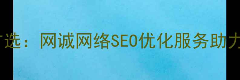 图片 任丘网站优化首选：网诚网络SEO优化服务助力企业精准获客2