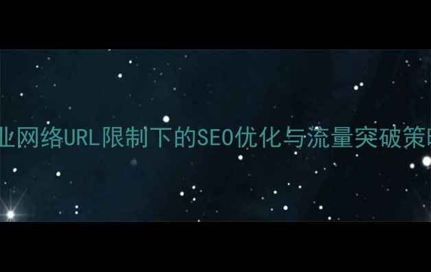 图片 企业网络URL限制下的SEO优化与流量突破策略1