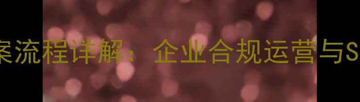 图片 公司自建服务器备案流程详解：企业合规运营与SEO优化的双重保障1