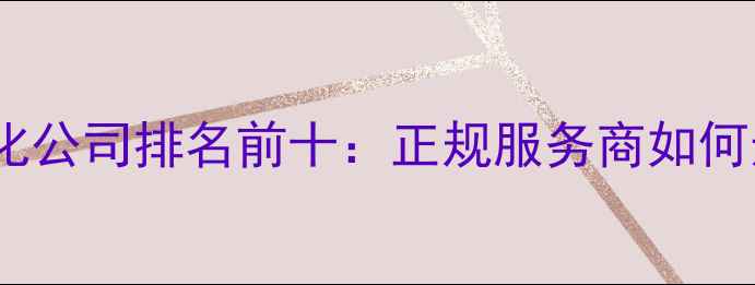 图片 北京上海网站优化公司排名前十：正规服务商如何选择与效果保障1