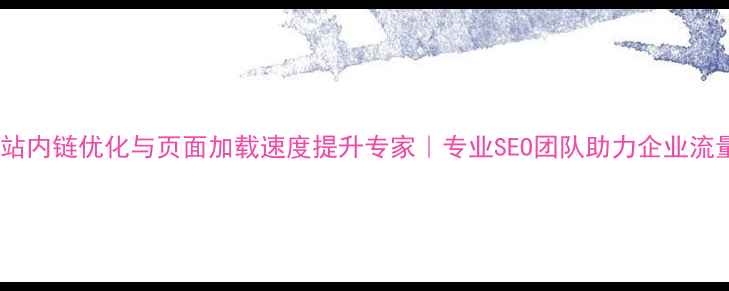 图片 北京网站内链优化与页面加载速度提升专家｜专业SEO团队助力企业流量增长2