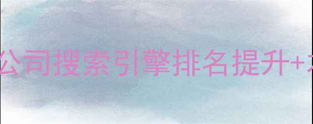 图片 南昌专业网站优化公司搜索引擎排名提升+本地化服务全攻略2