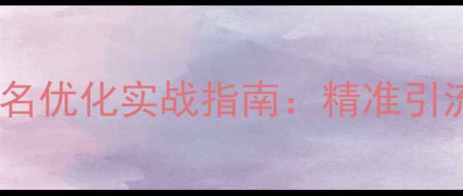 图片 厦门湖里区网站排名优化实战指南：精准引流+本地SEO策略全1