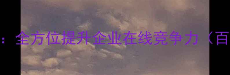 图片 合作网站优化公司：全方位提升企业在线竞争力（百度SEO实战指南）2