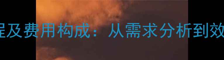 图片 大型网站优化全流程及费用构成：从需求分析到效果提升的完整指南1