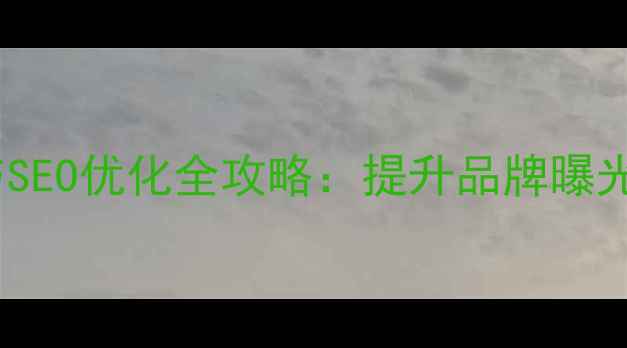 图片 天津设计公司网站建设与SEO优化全攻略：提升品牌曝光与获客效率的核心策略2