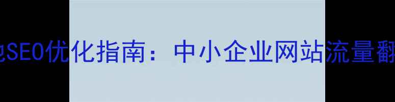 图片 宁波本地SEO优化指南：中小企业网站流量翻倍秘籍1