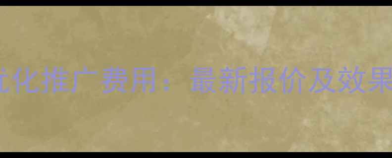 图片 宣城网站优化推广费用：最新报价及效果保障方案2