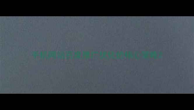 图片 手机网站百度推广优化的核心策略2