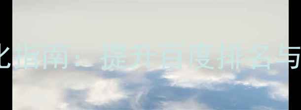 图片 新民网站自然优化指南：提升百度排名与流量的实战策略2