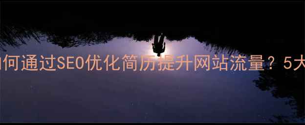 图片 日照企业如何通过SEO优化简历提升网站流量？5大核心策略1