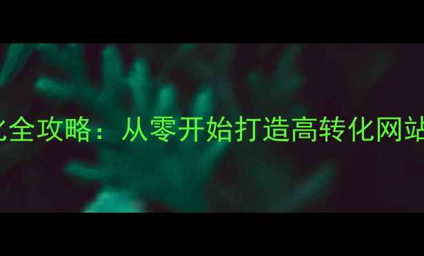 图片 普安本地SEO优化全攻略：从零开始打造高转化网站（附实操案例）