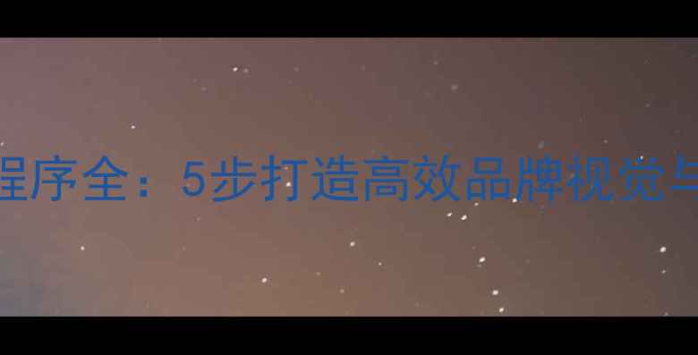 图片 有限公司设计程序全：5步打造高效品牌视觉与SEO双优方案2