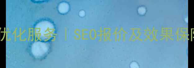 图片 本溪本地企业网站优化服务｜SEO报价及效果保障方案（含案例）1