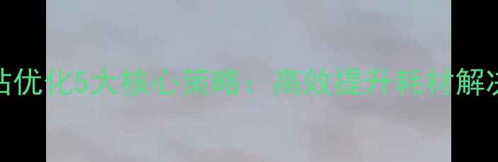 图片 标题上海电子行业网站优化5大核心策略：高效提升耗材解决方案曝光的实战指南