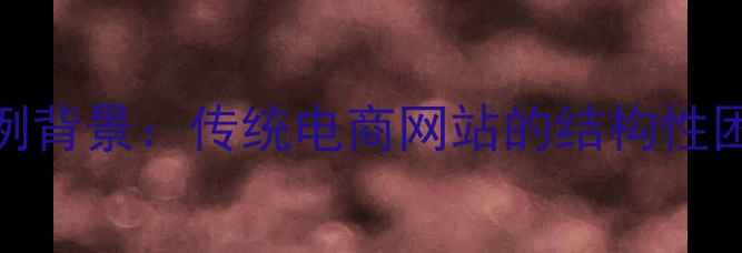 图片 案例背景：传统电商网站的结构性困境
