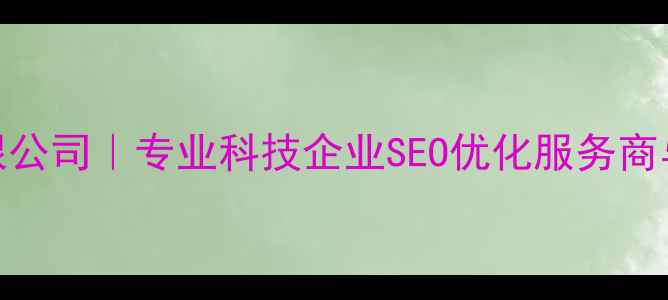 图片 武汉金誉科技有限公司｜专业科技企业SEO优化服务商与数字化转型专家