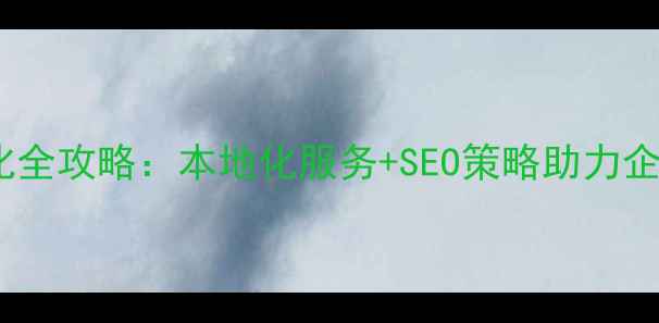 图片 河南网站优化全攻略：本地化服务+SEO策略助力企业精准获客1