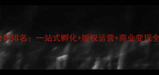 图片 深圳IP创作公司排名：一站式孵化+版权运营+商业变现全案服务指南2