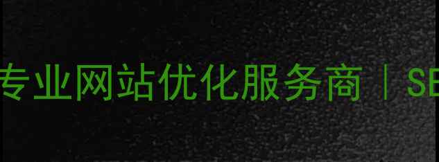 图片 深圳万狼科技｜专业网站优化服务商｜SEO排名提升方案2