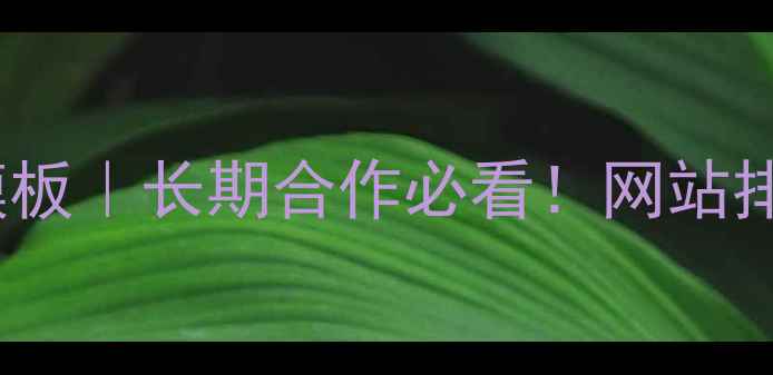 图片 百度SEO优化服务合同模板｜长期合作必看！网站排名提升+流量暴涨协议2