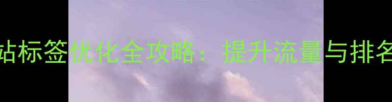 图片 百度SEO必看！网站标签优化全攻略：提升流量与排名的五大核心策略1