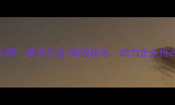图片 百度上海推广公司：精准引流+高效转化，助力企业抢占本地搜索流量