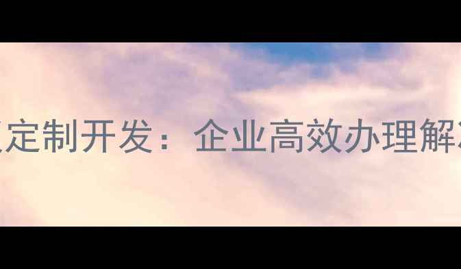 图片 知宇发卡系统模板定制开发：企业高效办理解决方案与实战指南