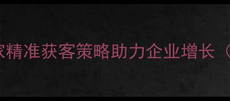 图片 福州网站优化专家精准获客策略助力企业增长（含本地化案例）2