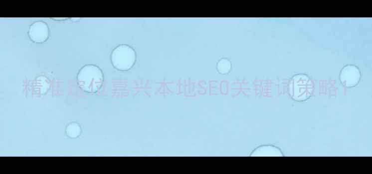 图片 精准定位嘉兴本地SEO关键词策略1