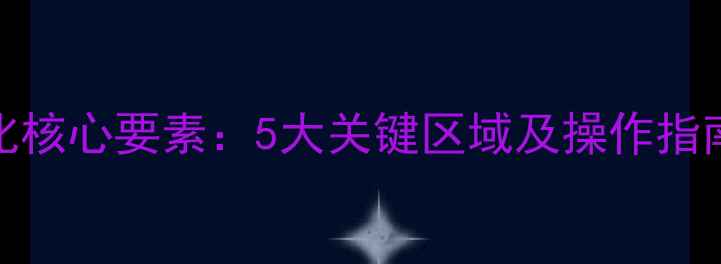 图片 网站SEO优化核心要素：5大关键区域及操作指南（最新）2