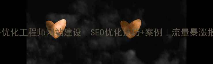 图片 网络优化工程师网站建设｜SEO优化技巧+案例｜流量暴涨指南2