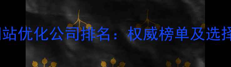 图片 舟山网站优化公司排名：权威榜单及选择指南1