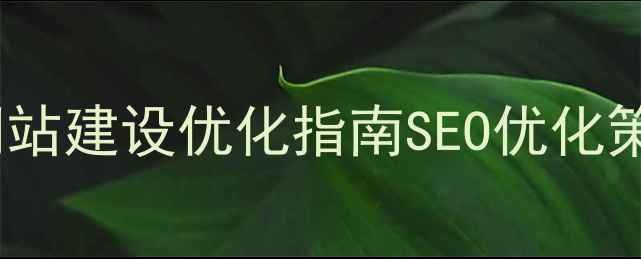 图片 融安本地企业网站建设优化指南SEO优化策略与实战案例1