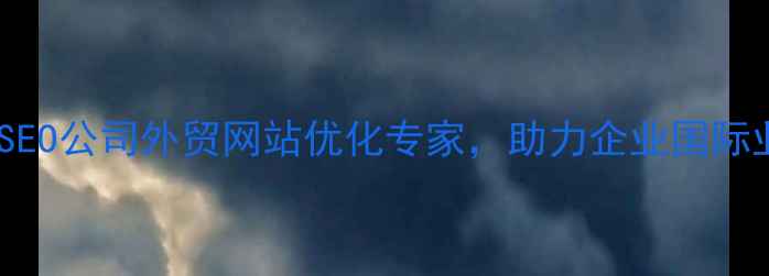 图片 运城外贸SEO公司外贸网站优化专家，助力企业国际业务增长2