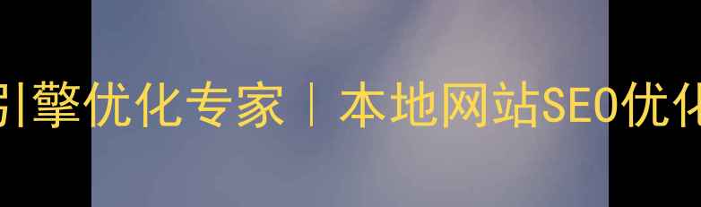 图片 郑州搜索引擎优化专家｜本地网站SEO优化服务指南