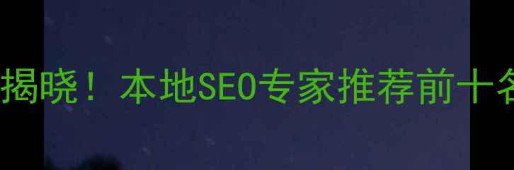 图片 郑州网站优化排名揭晓！本地SEO专家推荐前十名及效果保障指南1