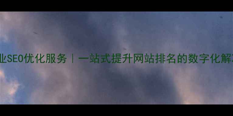 图片 长沙专业SEO优化服务｜一站式提升网站排名的数字化解决方案2