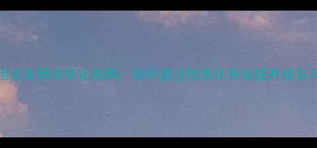 图片 阜新本地企业网站优化指南：如何通过信息化系统提升排名与转化率