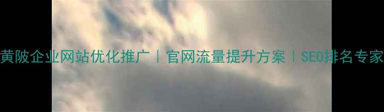 图片 黄陂企业网站优化推广｜官网流量提升方案｜SEO排名专家
