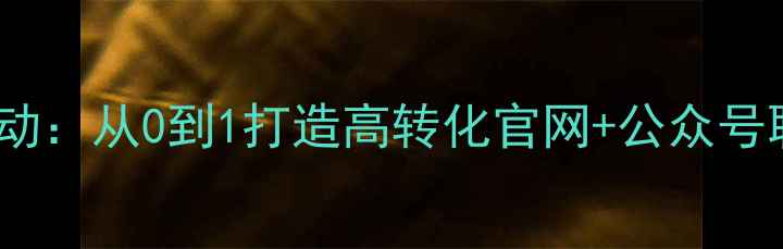 图片 🌟企业微信+SEO双效驱动：从0到1打造高转化官网+公众号联动攻略（附工具包）2