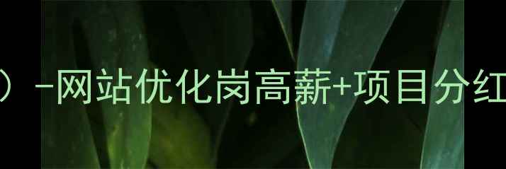 图片 🌟急招资深网页设计师（上海）-网站优化岗高薪+项目分红+弹性工作｜附面经投递通道1