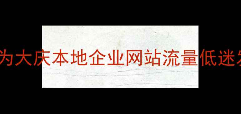 图片 💡你还在为大庆本地企业网站流量低迷发愁吗？2